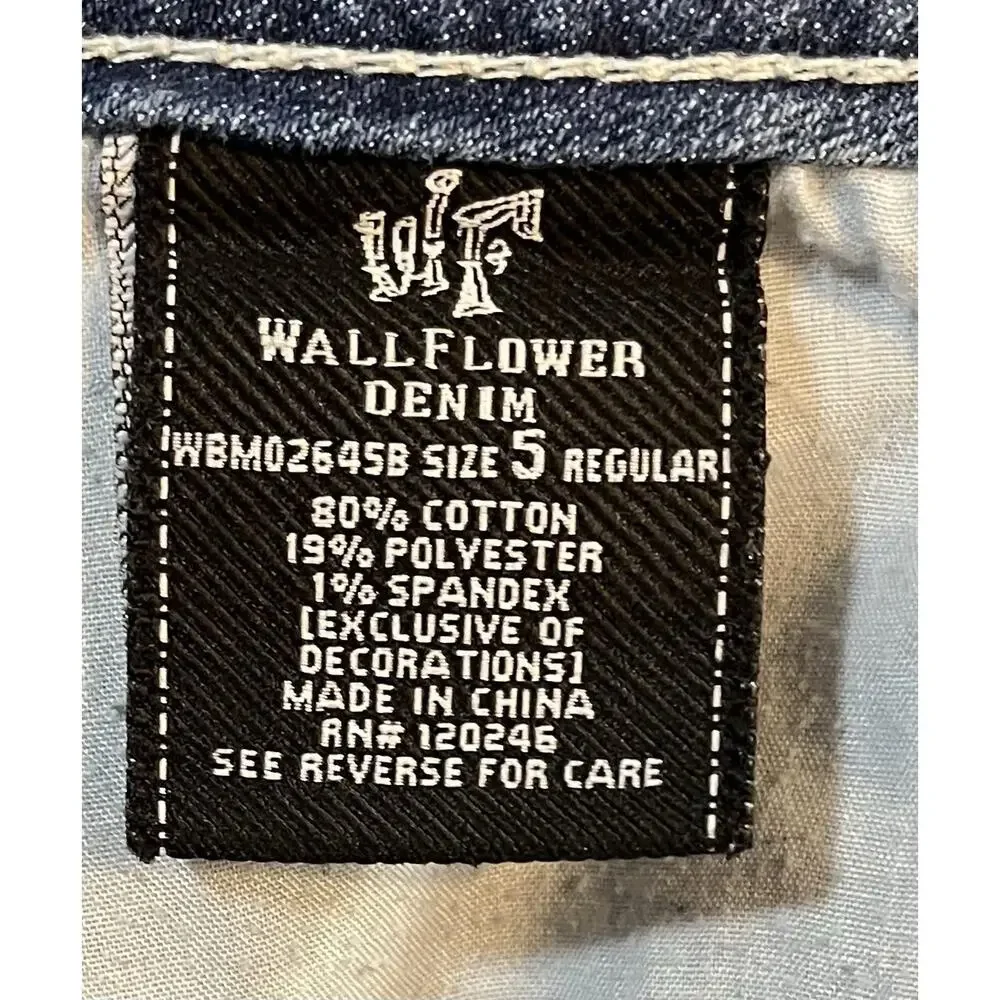 Wallflower vintage denim